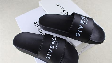 givenchy paris slides fake|givenchy sliders women.